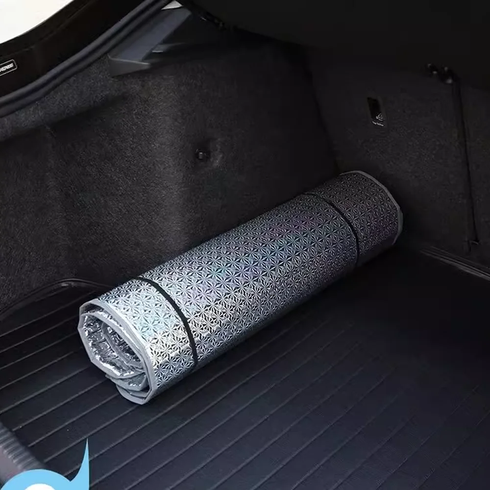 Фото Солнцезащитный козырек на крыше для Volkswagen Golf 8 Mk8 CD1 CG5 R-Line 2022 ~ 2025 Солнцезащитный козырек на крыше, занавеска, солнцезащитный козырек, аксессуары №4
