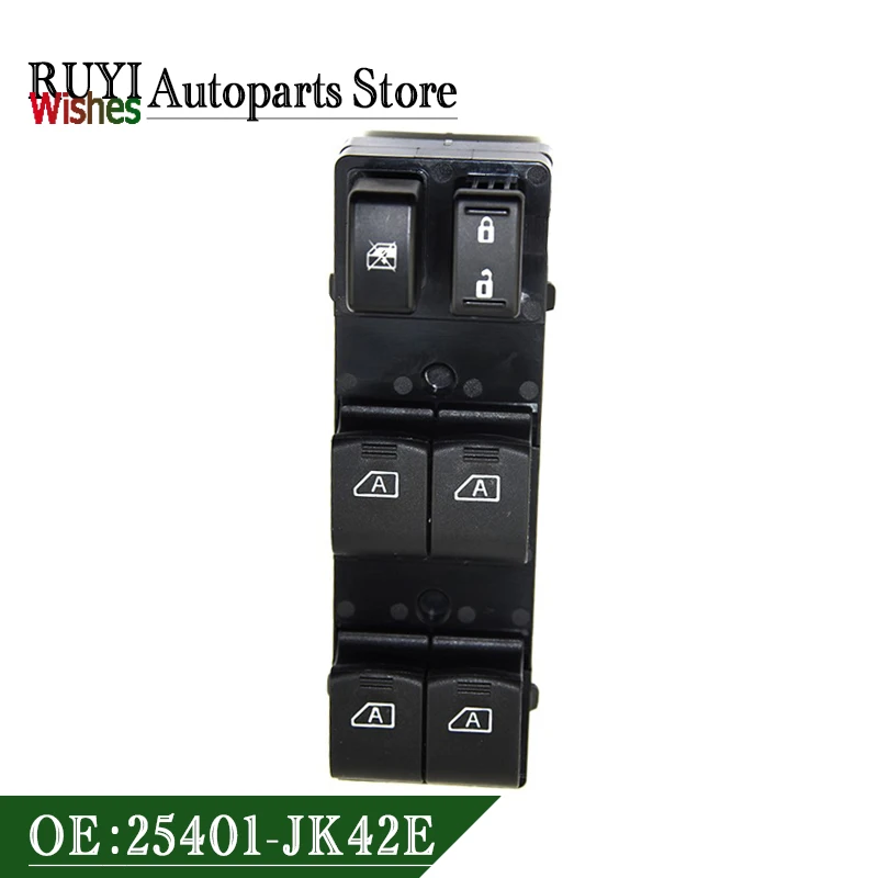 

High Quality Power Window Control Switch 25401-JK42E 25401-9N00D For Nissan Infiniti G25 G35 G37 Q40 QX56 25401JK40D