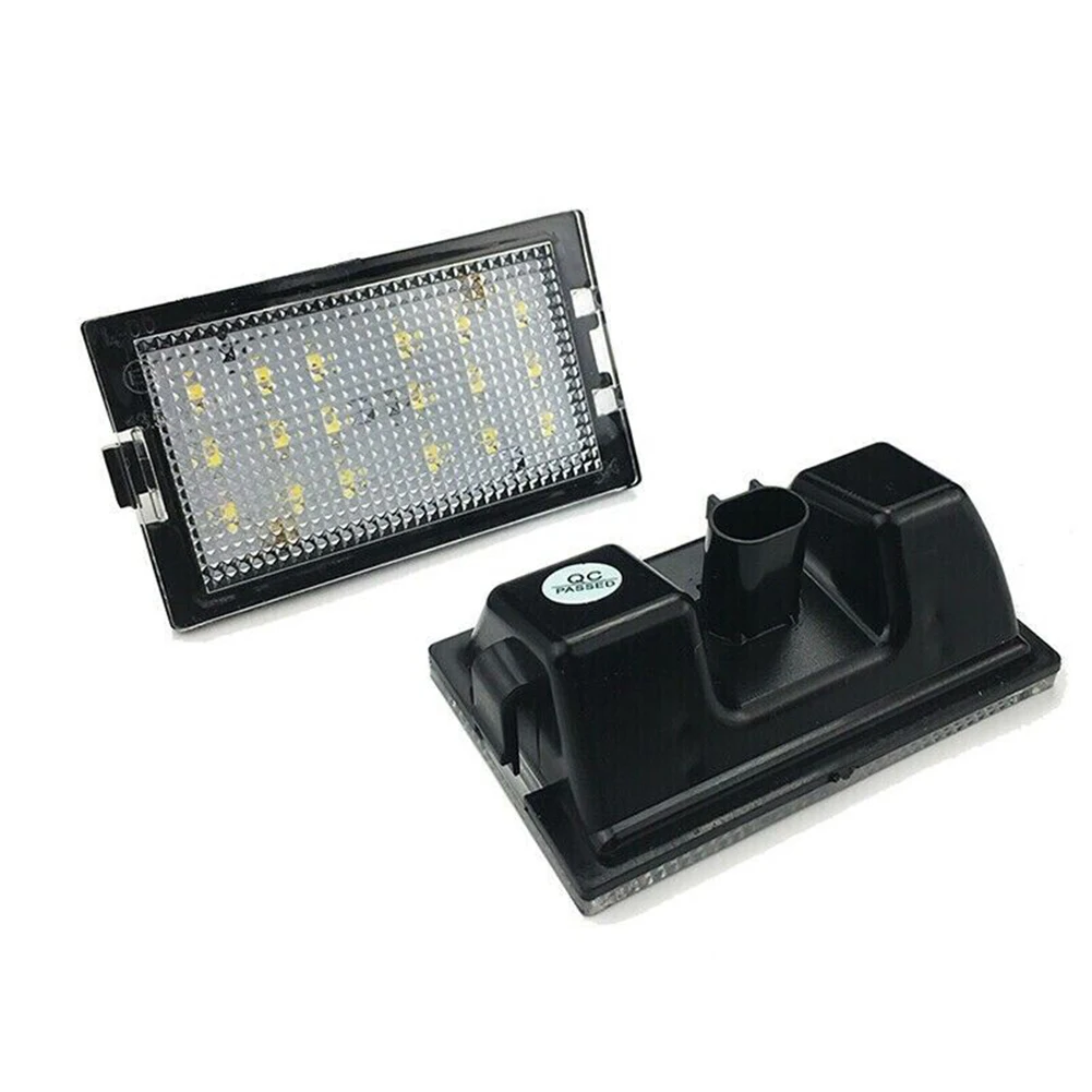 

Plate Lights LED License 12V 6500K ABS Easy Installation LED Led White High Brightness Plug And Play DIY Possible