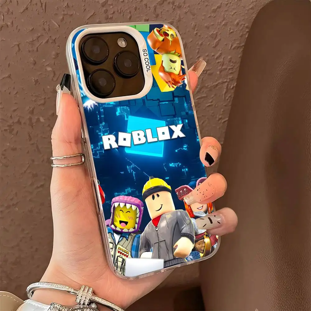 Фото Чехол для телефона Hot Game Robloxs для Samsung Galaxy A37 A57 A17 A07 A16 A06 A35 A55 A25 A05S A15 A56 A54 A36 A34 A24 A26 4G 5G №2