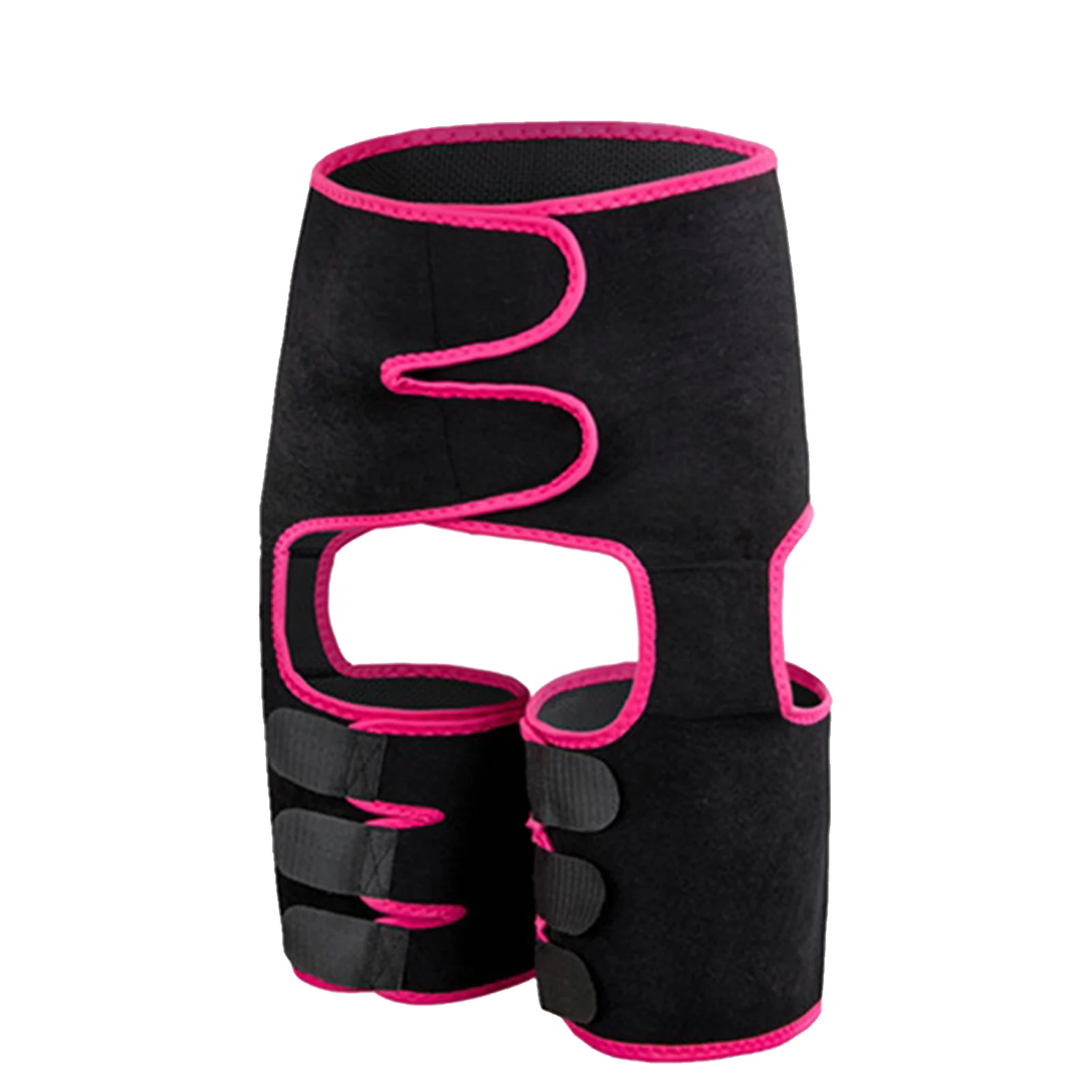 

Women Waist Thigh Trainer Double Compression Belt Leg Support Sweat Sauna Effect Body Shaper Waist And Hip Trainer For Jogging