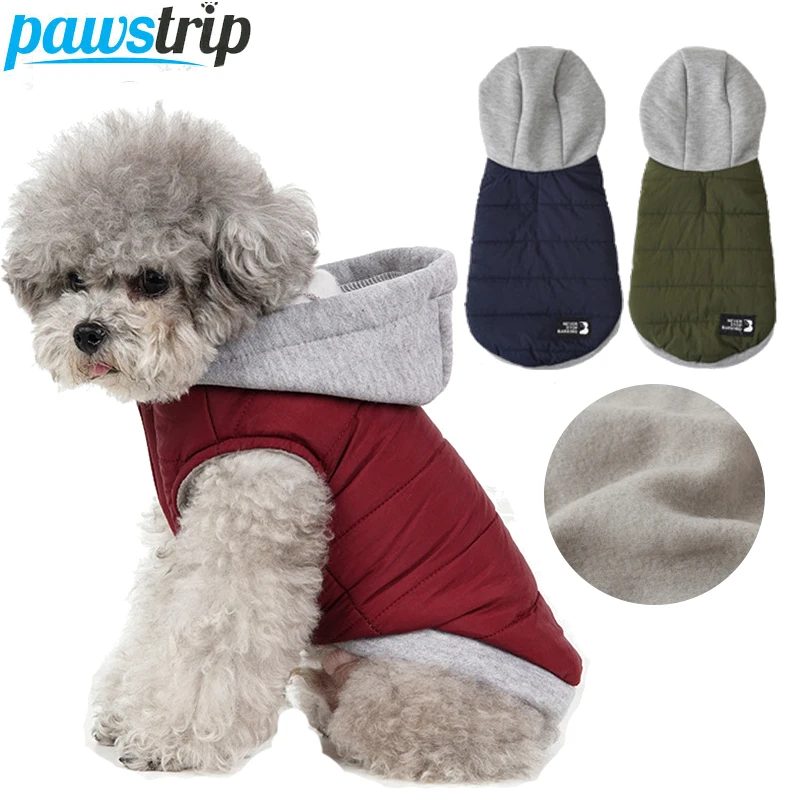 

Winter Warm Dog Clothes Waterproof Dog Coat Jacket for Small Medium Dogs Puppy Clothes Vest Chihuahua Yorkies Pet Clothing