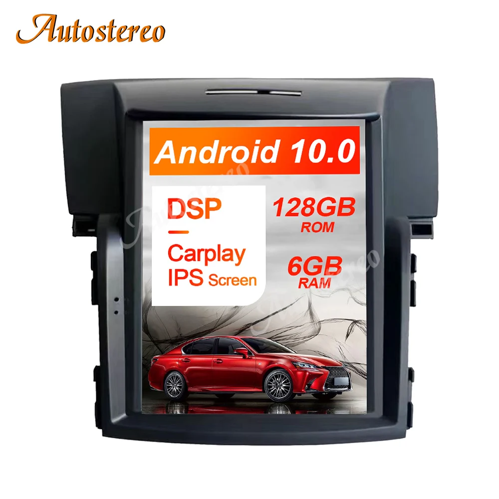 128G для Honda CRV 2012-2016 Android 10 Тесла стиль PX6 автомобильный без DVD-плеера GPS навигация