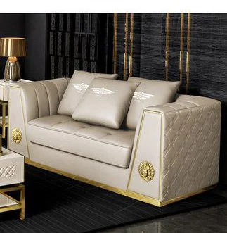 

Luxury Sofa Set Living Room Furniture Seater Soft Leather
