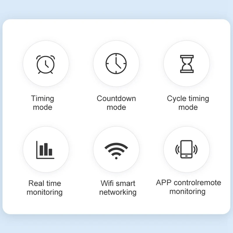 TOMZN TOB9S-VAP TUYA Smartlife 63A 1P + N WIFI умный переключатель счетчик энергии кВтч