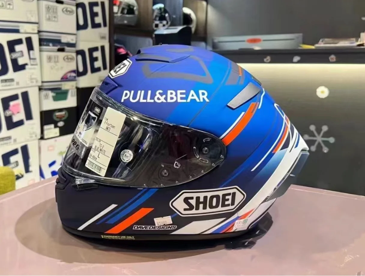 Мотоциклетный шлем на все лицо X14 X-Spirit III Alex Marquez 73 TC-02 для езды мотоцикле гоночный