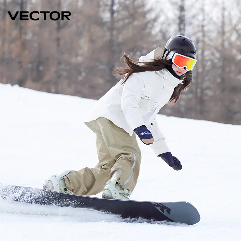 

VECTOR 3L Ski Suit Set Women Man Winter Jackets and Pants Warm Waterproof Professional Jackets Pants Outdoor Ski Bike 2023