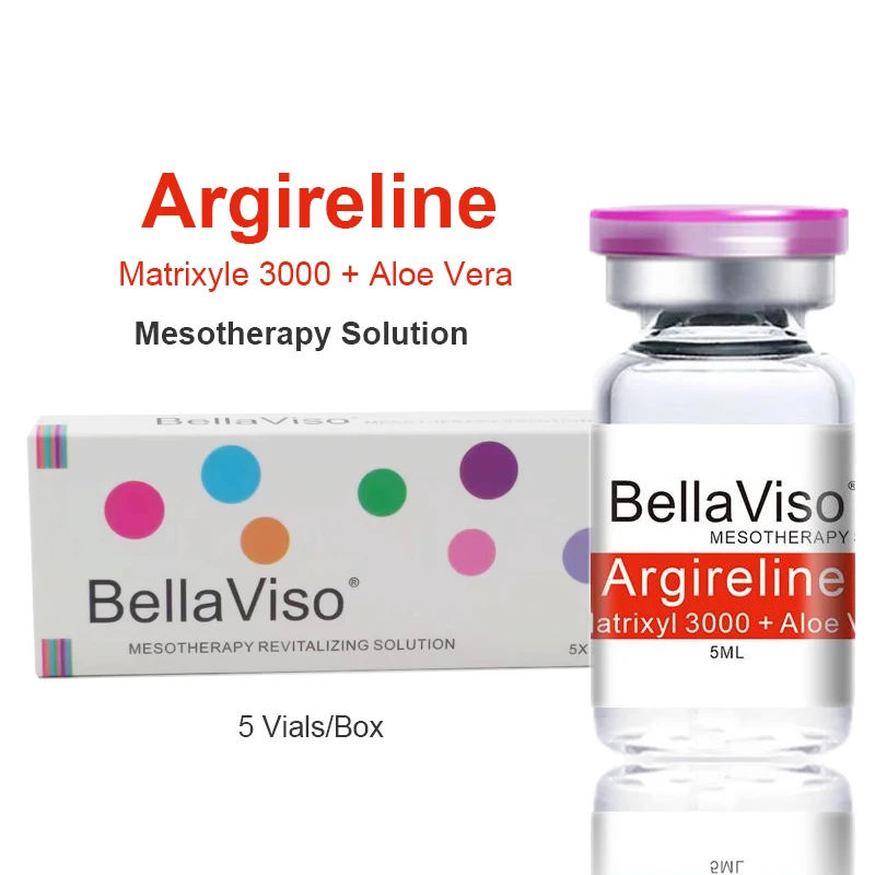 

BellaViso Argireline Matrixyl 3000 Facial Meso MTS Serum 5ml Booster Ampoule Anti-wrinkle Microneedling Mesotherapy Solution