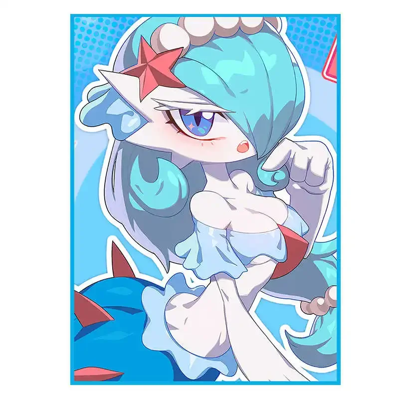 64 шт./компл. 66X91 мм чехол для карт Ptcg Gardevoir цветная крышка Flash Opcg защитный