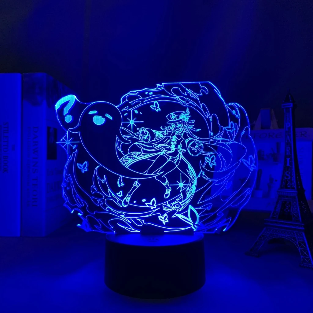 Рисунок 3 - Светодиодный ночсветильник 3d Genshin Impact Hu Tao
