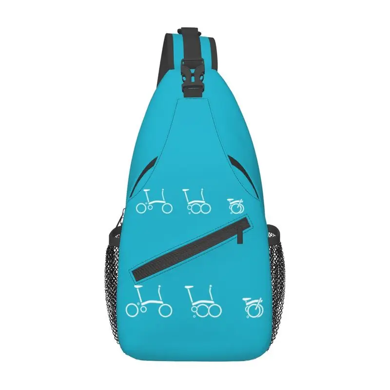 

Велосипедная нагрудная сумка Bromptons, индивидуальный рюкзак через плечо для мужчин, дорожный походный рюкзак