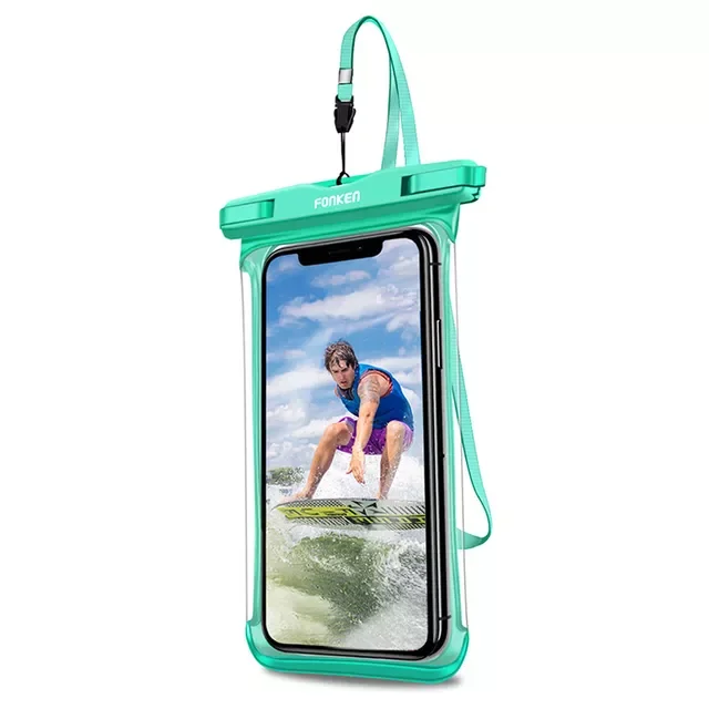 New in FONKEN Waterproof Phone Case For Iphone   Swimming Dry Bag Underwater Case Water Proof Bag Mobile Phone Coque Cover power