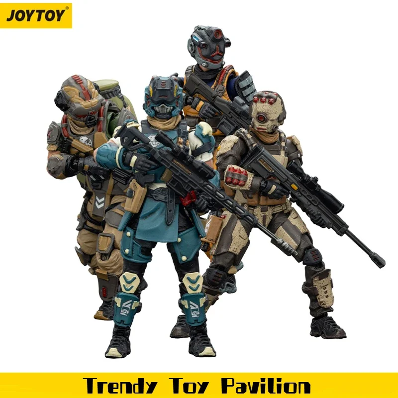 【JOYTOY】Набор из 4 фигурок-игрушек UNSC Sniper Dima Foster Moreau Lvan, масштаб 125 (art.: 3920dc6582e72) - 3920dc6582e72