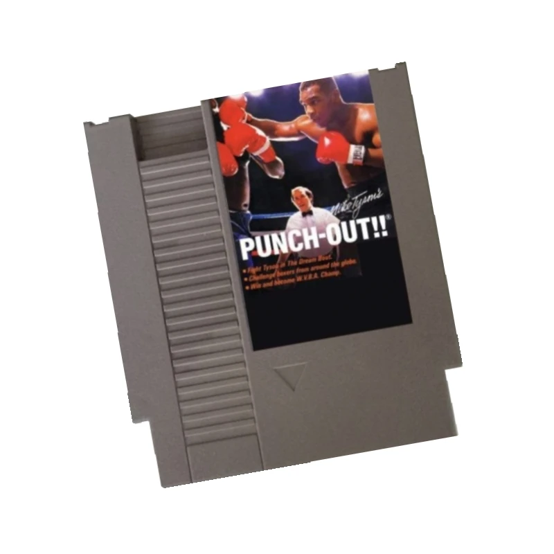 

Mike Tyson's Punch Out Game Cartridge for NES Console 72Pins Video Game Card