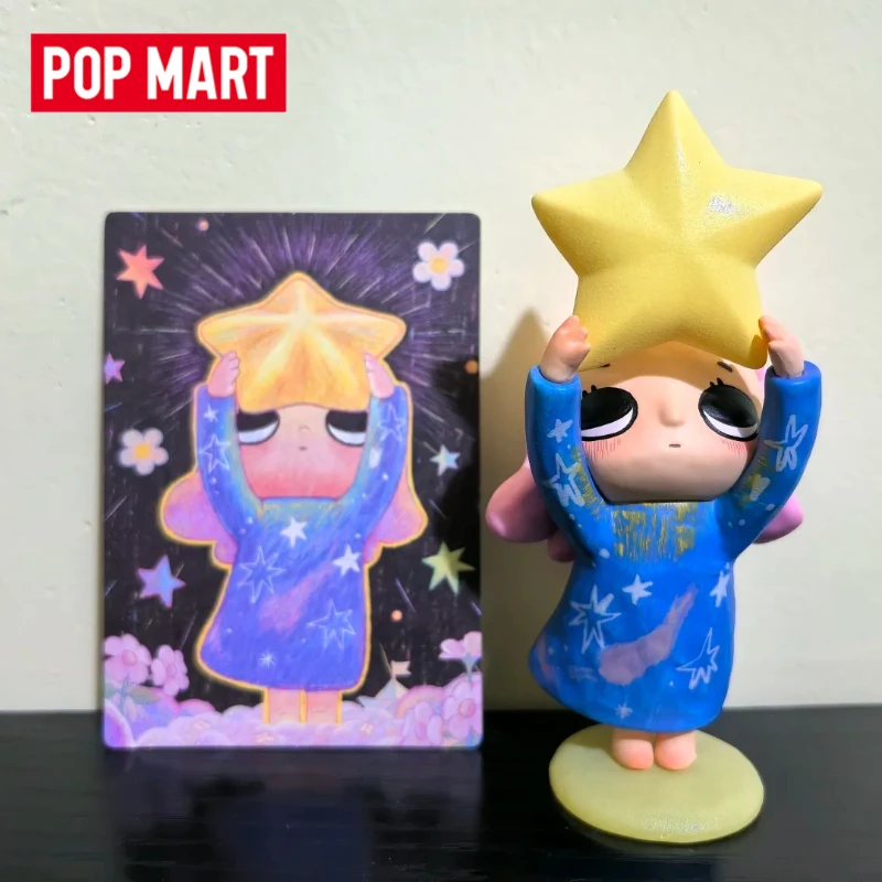 Фото POP MART Nyota Growing Up By Your Way Series слепая коробка Guess Bag Mystery Cute Desktop Ornaments Коллекционная модель куклы детские игрушки №2