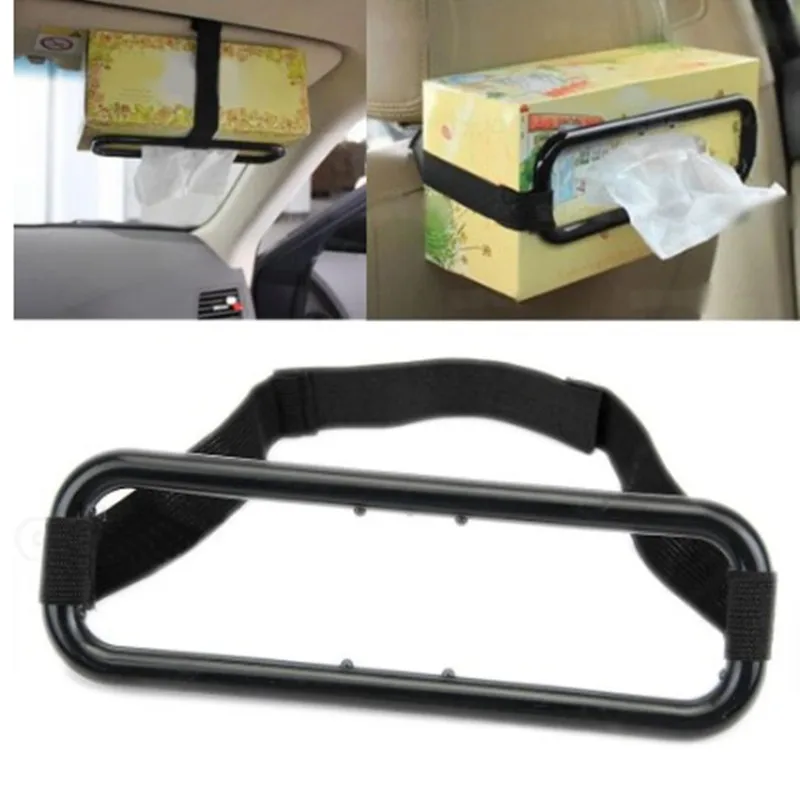 

Car Visor Tissue Paper Napkin Clip Box Holder Seats Back Rack Home Bracket Paper Car Interior General Auto Storage Accessories