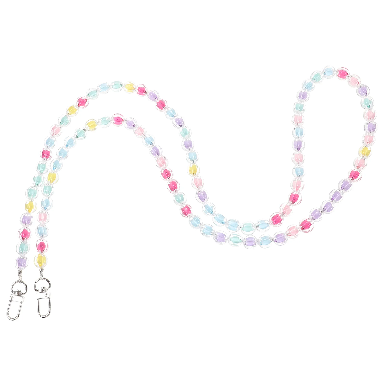 

Decor Beaded Mobile Phone Strap Mobile Phone Beaded Lanyard Gift Chain Wrist Rope Straps Charms Bracelet