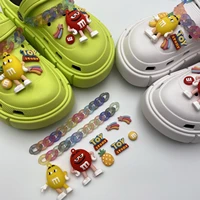 new mms cartoon figure shoe buckle suit sneakers diy cute novelty shoes charms fit croc jibz decoration kids x mas party gifts