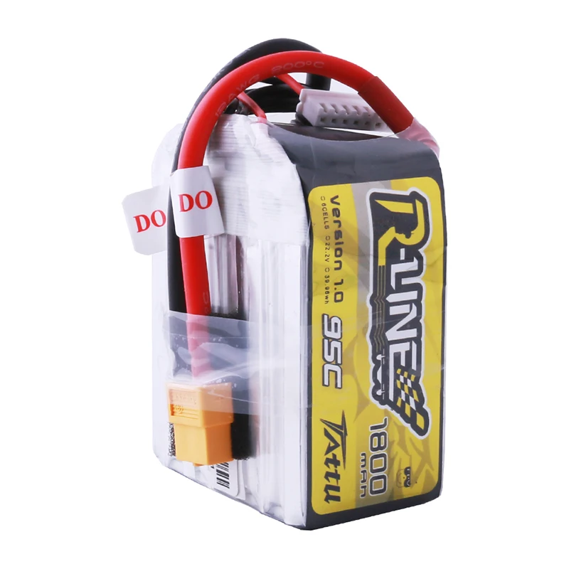 TATTU-R-LINE 1 0 95C 1800 мАч 22 2 в литий-полимерный аккумулятор для радиоуправляемого