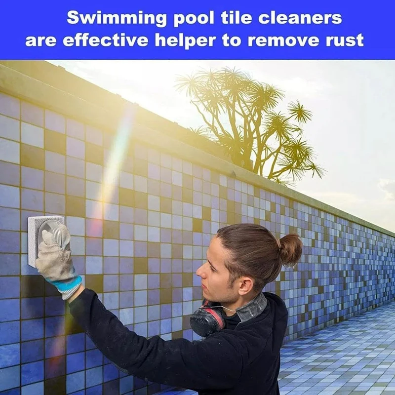 5 шт. ручной пемза для бассейнов блоки чистки бассейна с ручкой плитки камень