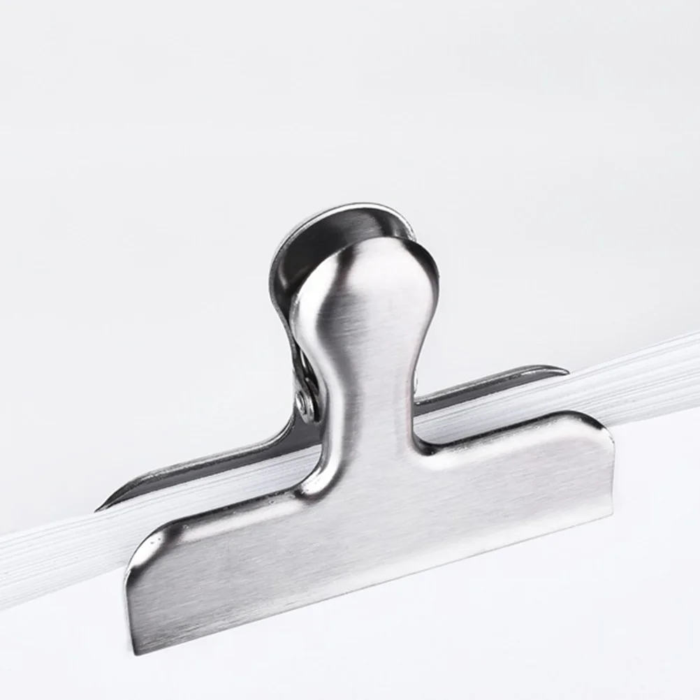 6 шт. креативные зажимы для сумок из нержавеющей стали сверхмощные мешков с едой