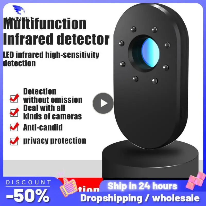 

1/2/3PCS Camera Detector Black Detector Protect Privacy Mini Multifunctional Infrared Detector Scan The Environment