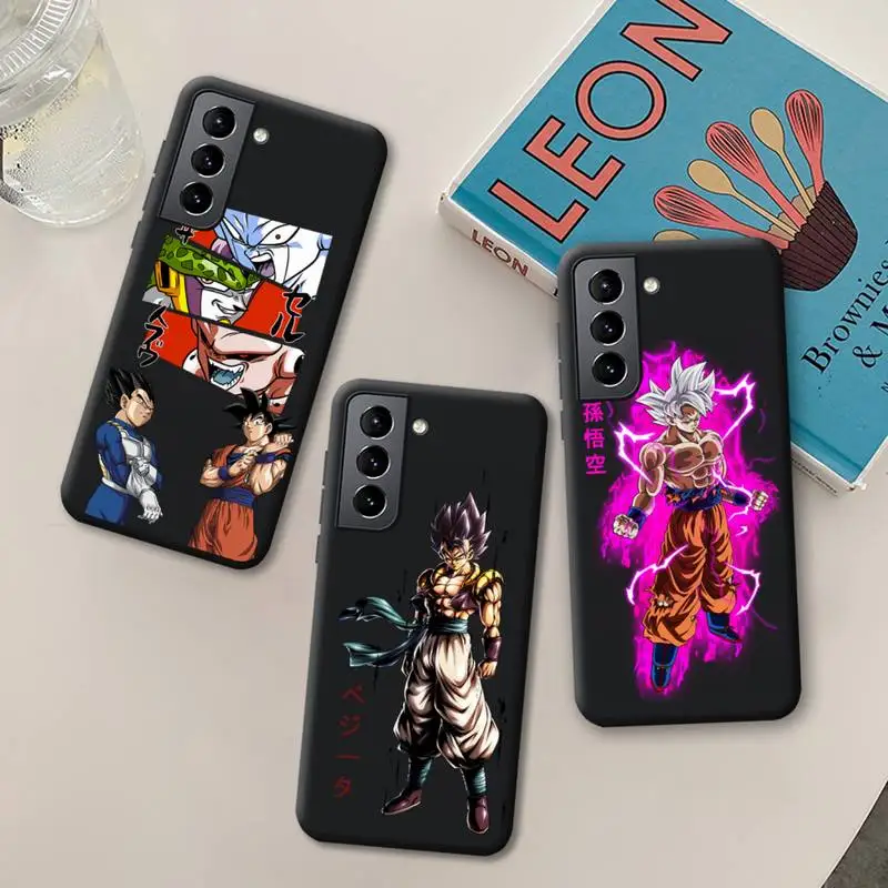 

Son Goku Dragon Ball Anime Vegeta Phone Case Silicone Soft for Samsung Galaxy S21 Ultra S20 FE M11 S8 S9 Plus S10 5G lite 2020