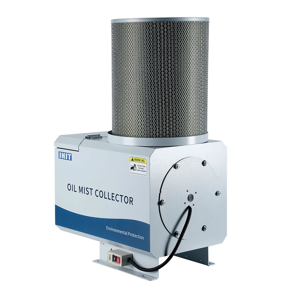 Фото OMP-30D 125W Промышленный малогабаритный маслоотделитель, новый, интеллектуальный механический очиститель масляного тумана, оборудование для очистки воздуха №5