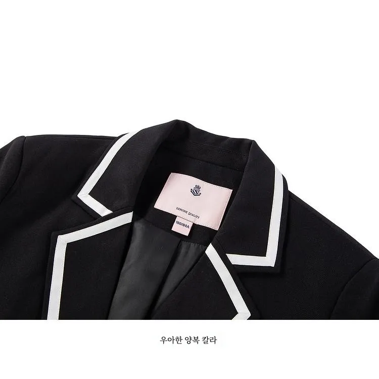 Серия одежды Женская одежда Отрежьте бирку Осенняя свободная пригородная