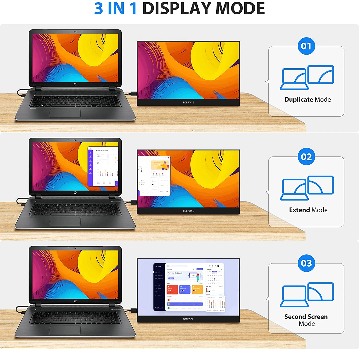2k monitor 16 ultra slim 2560x1600 portable laptop monitor 100 srgb usb c hdmi gaming computer ips panel display for pc mac free global shipping