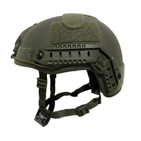 Ballistischer Ach hochgeschnittener taktischer Helm kugelsicherer Körperpanzer Aramid Kernhelm Sicherheitshelm NIJ IIIa Mich Fast 2000b Helm
