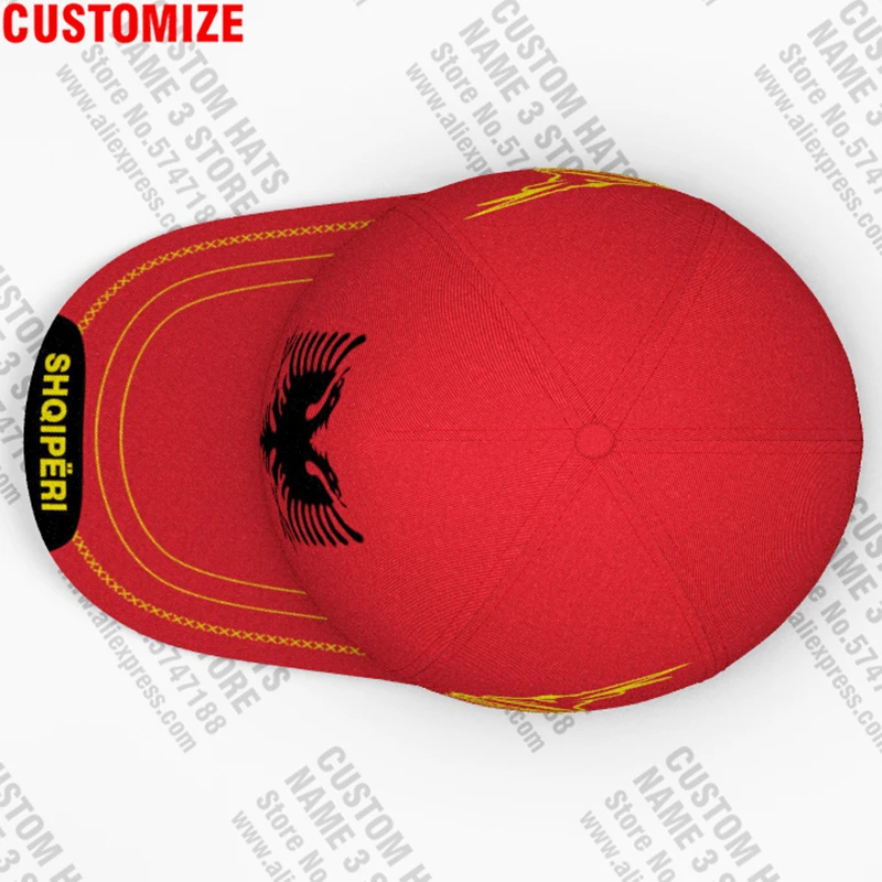 Молодежная Студенческая Кепка с надписью имени и номером белого красного синего