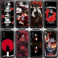 naruto akatsuki uchiha itachi phone case for huawei honor 30 20 10 9 8 8x 8c v30 lite view 7a pro