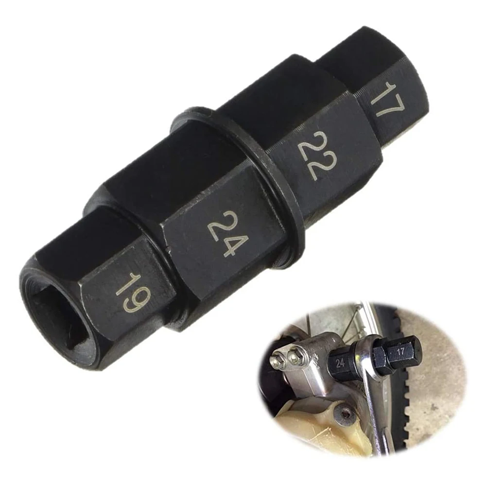 

1PCS 17 19 22 24mm Motorcycle Front Rear Wheel Axle Hex Motorcycle Axle Removal Tool