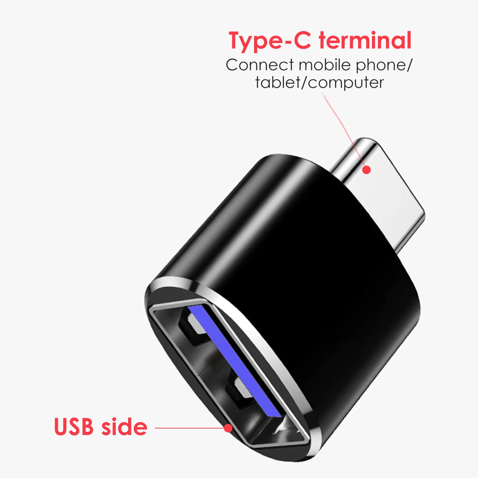 

USB Type C Adapter Micro USB Female to USB--C Male Converter Usbc Charger Cable Adaptor ForSamsung S9 S10 S8 Typec