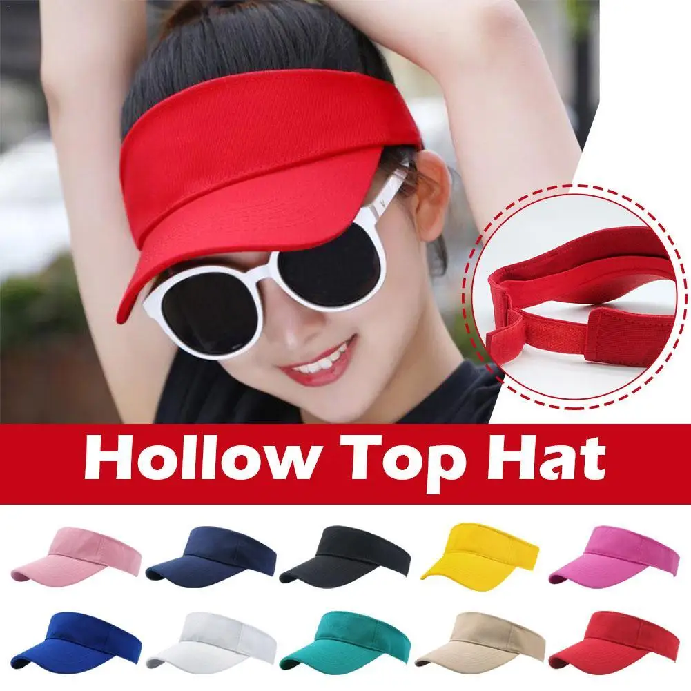 

New Women Summer Sun Visor Sun Hat Women Anti-ultraviolet Elastic Hollow Top Hat Outdoor Quick-drying Sun Hat Beach Hat