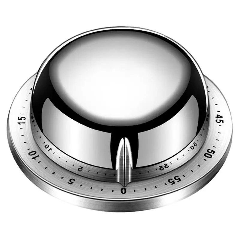 Mechanical Kitchen Timer Cooking Timer Clock Magnetic No Batteries Required Countdown Reminder 0-59 Minutes For Hair Color