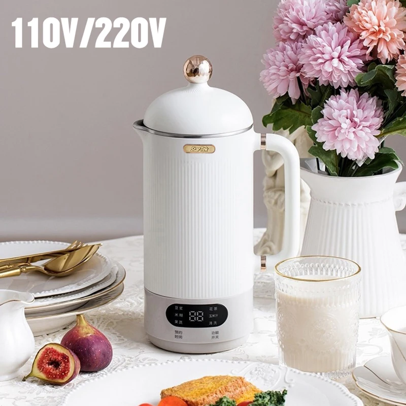 

110V 220V Soybean Milk Machine 350ml Electric Juicer Blender Wall Breaking Machine Filter-free Automatic Heating Soy Milk Maker