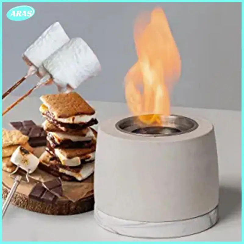 

Heating Camping Fire Pit Energy Conservation European Style Ethanol Fire Pit Portable Home Fire Stove Alcohol Fireplace Unique