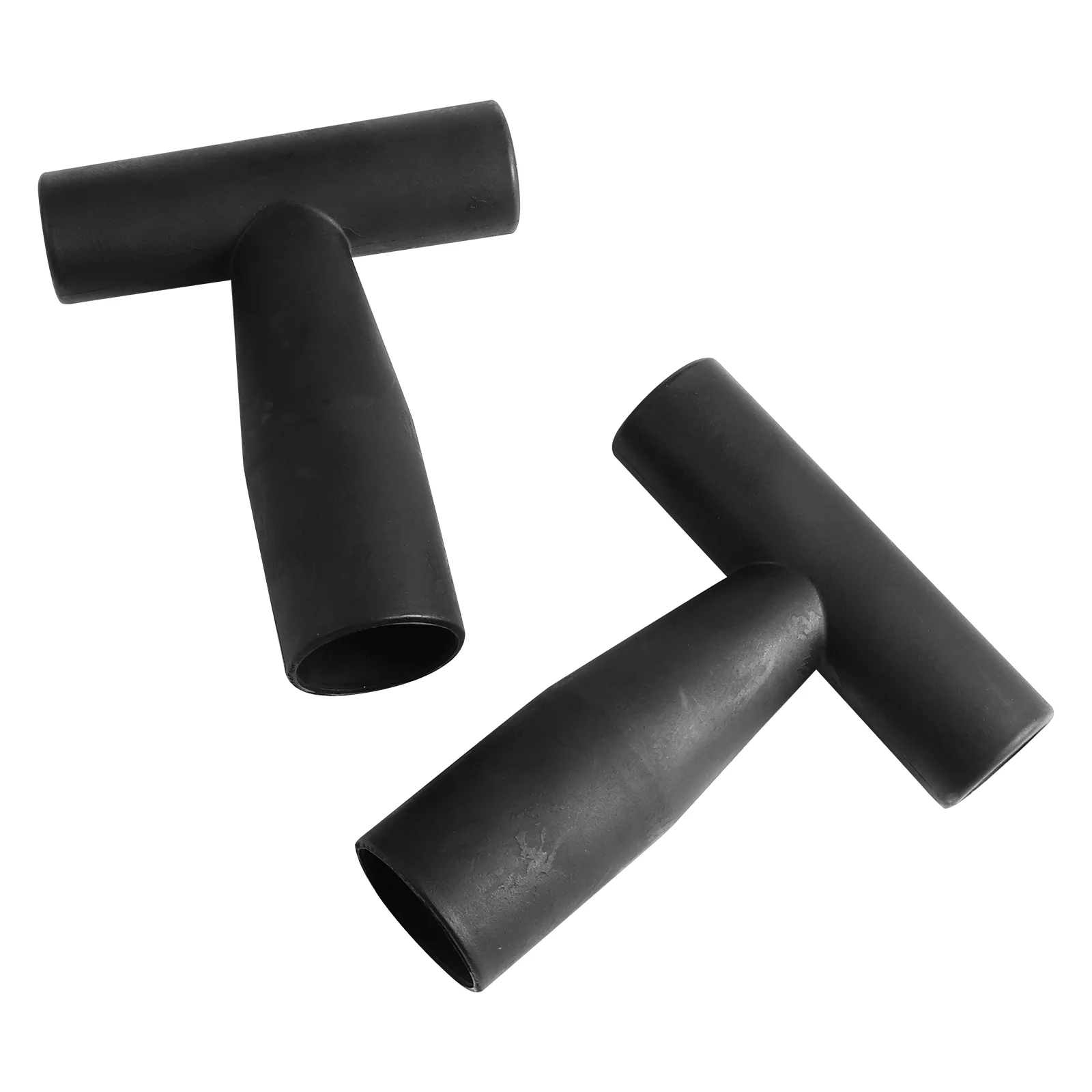 

2PCS T-style Premium Digging Raking Tool Handle Handle Snow Grip Garden Accessories