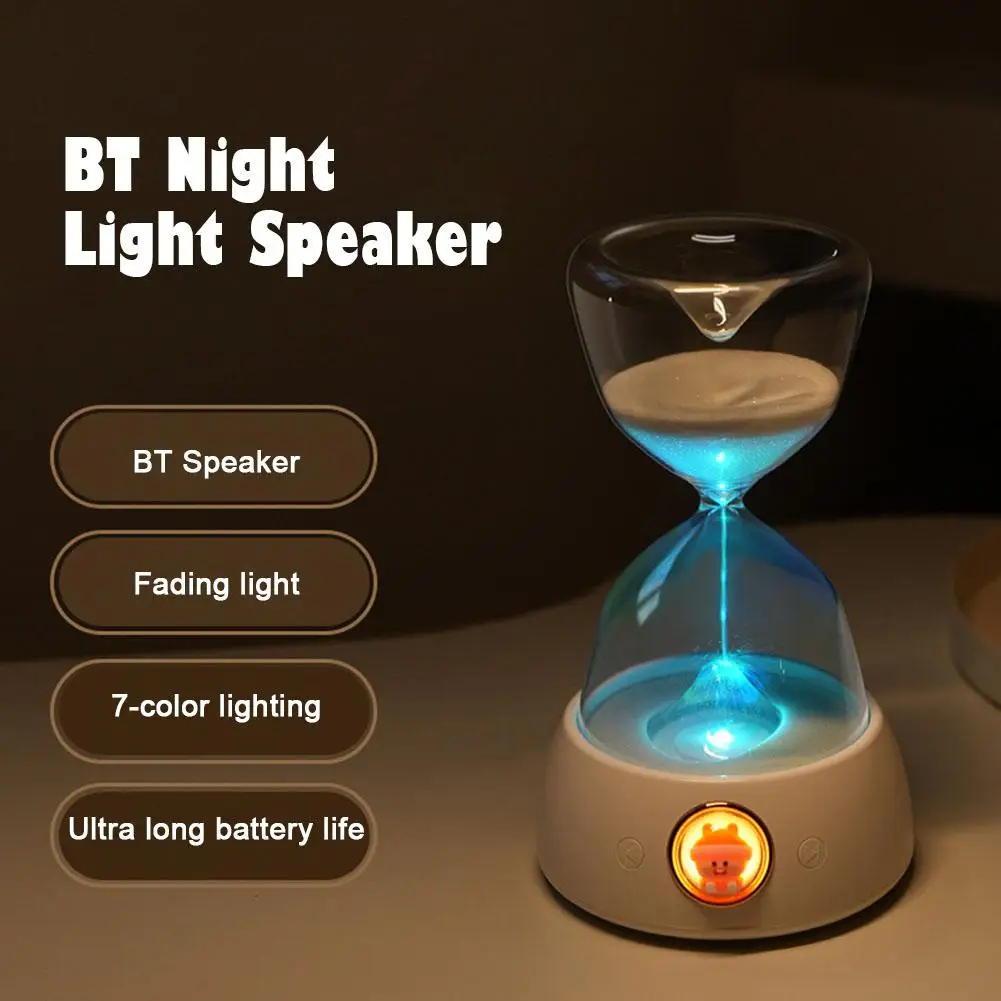 Bluetooth-наушники Do Spania Mini Lampka Nocna Bluetooth Audio dekoracja Mały Prezent na dzień Pulpit nauczyciela Urodziny Głośnik