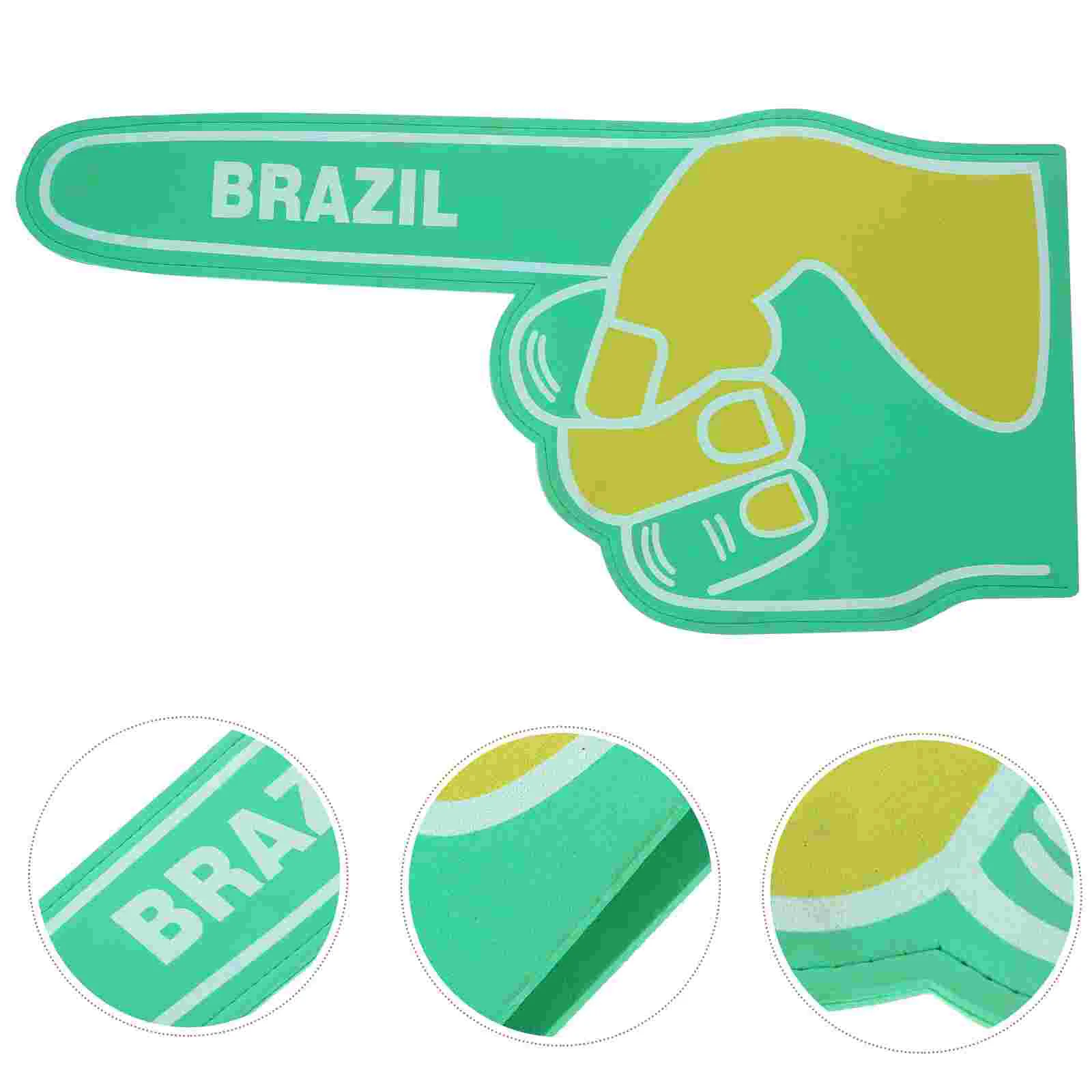 

Victory Fingers Cheerleader Prop Finger Cheerleading Foam Hand Foam Finger for Sports Match