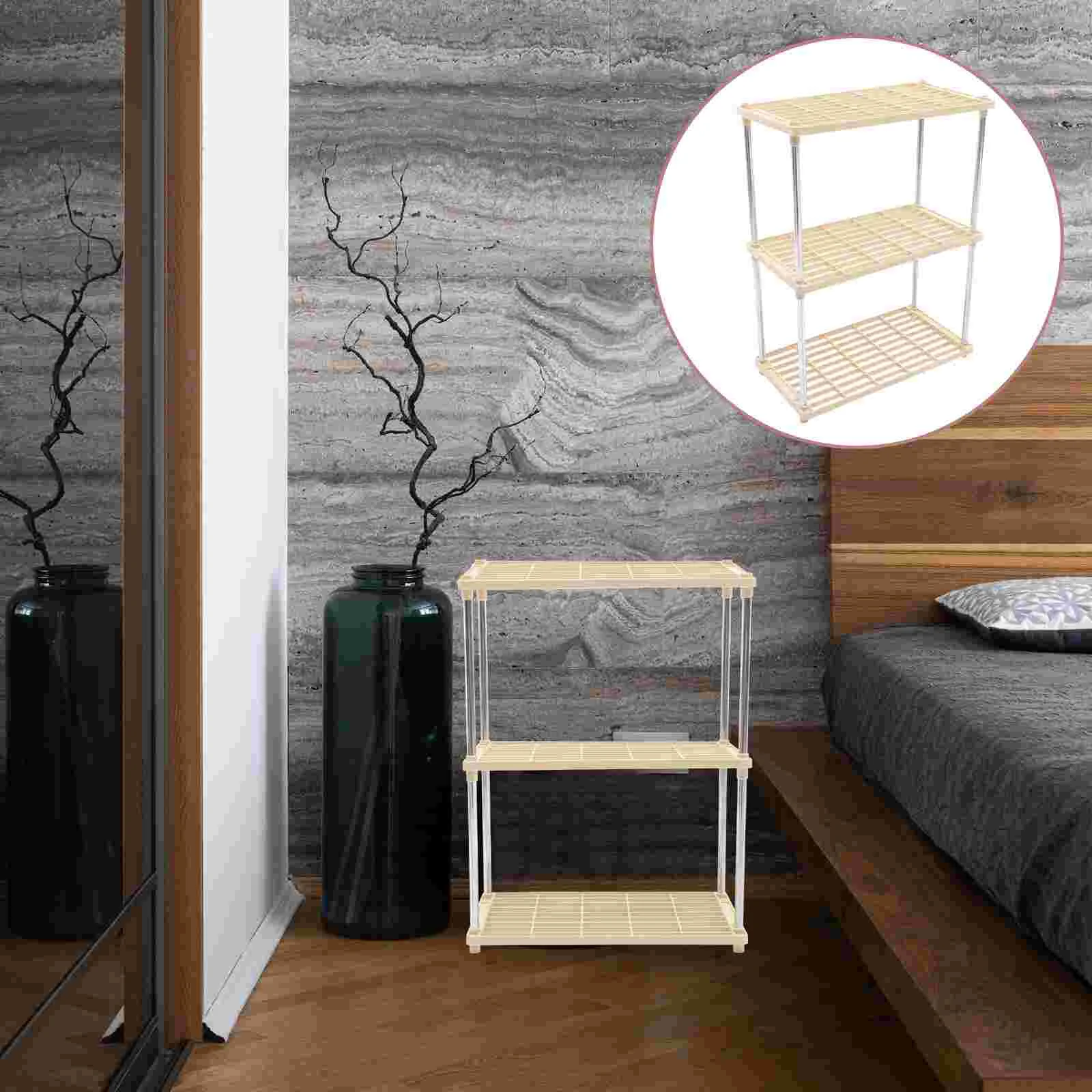 

Storage Rack Kitchen Organizer Shelving Shelfbathroom Cabinettier Unit