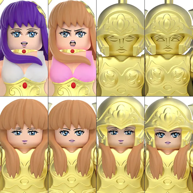Фото Новые конструкторы Saint Seiya DY557-561S 2026 года: мини-фигурка Саори Кидо и аксессуары – идеальный подарок для детей на Хэллоуин и Рождество №1