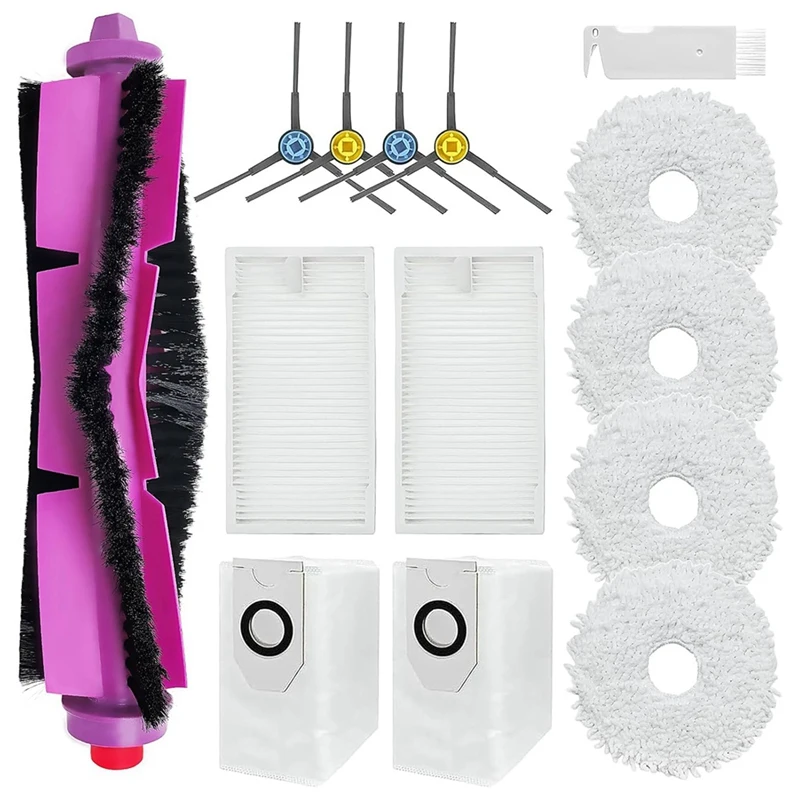 Для Eureka J12ultra/J12 Ultra для пылесоса Midea V12 основная боковая щетка фильтр мешки швабры