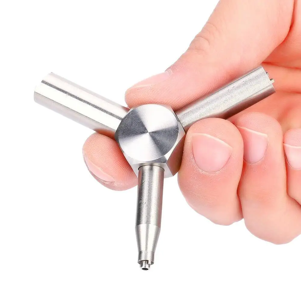 

Magorui Airsoft Stainless Steel Valve Key Removal Tool for KSC WA Magazine Charging of Gas Pistol Rifle Silver/Black