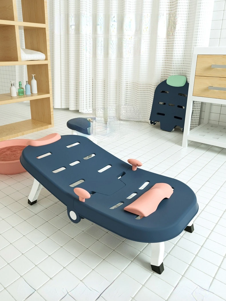 Shampoo Recliner Children's Shampoo Chair Children Shampoo Household Waterproof
