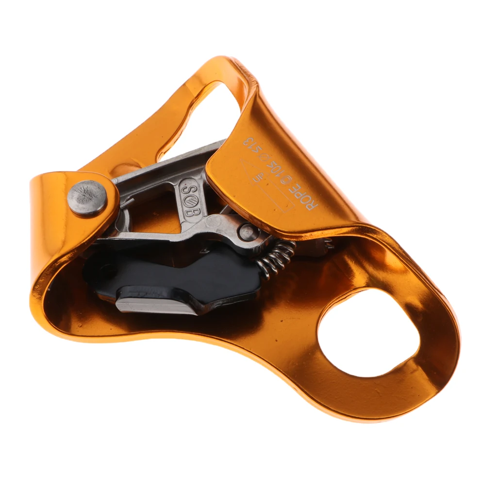 

For Rope Ascender Equipment Rope Alloy Climbing Rock Aluminum Climbing Tree Clamp For Gear Rappelling Arborist Chest