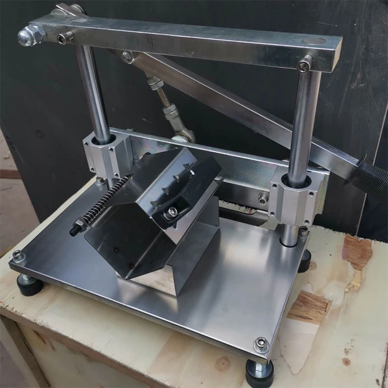 Слайсер для ягненка ручной рычаг резак мяса из нержавеющей стали бытовое