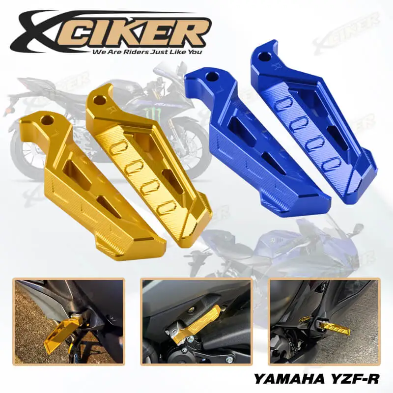 

YAMAHA R1/R3/R25 Задняя Подножка для мотоцикла, подножки с ЧПУ, задняя педаль, аксессуары для AEROX NVX